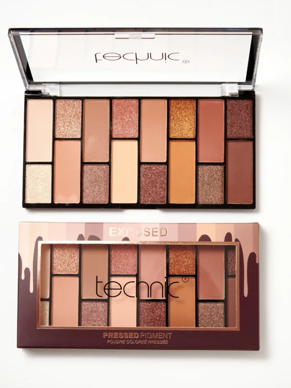 Technic Pressed Pigment Palette Exposed