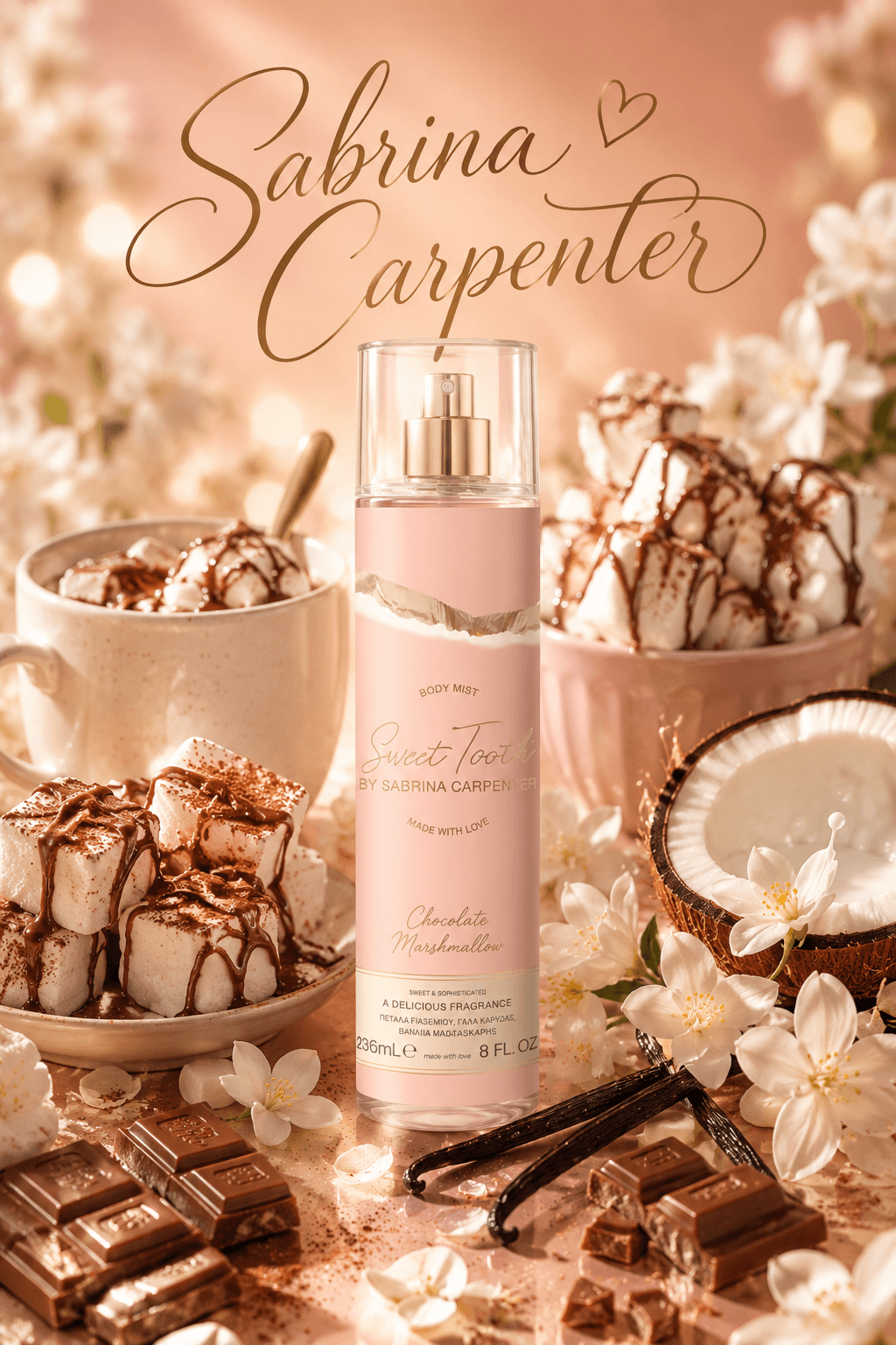 Sabrina Carpenter 🧁 Sweet Tooth • Body & Hair Mist 236ml