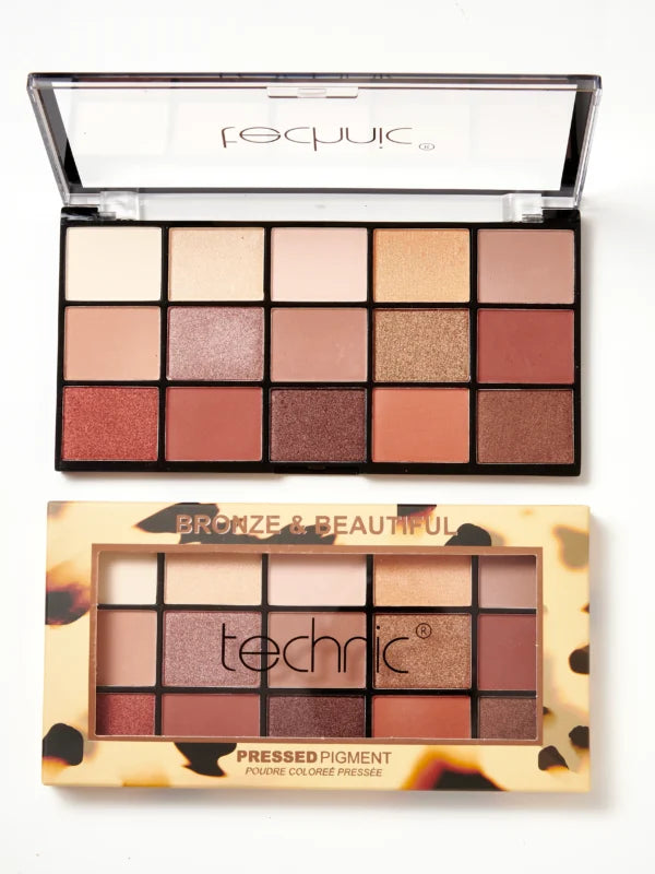 Technic Pressed Pigment Palette Bronze & Beautiful