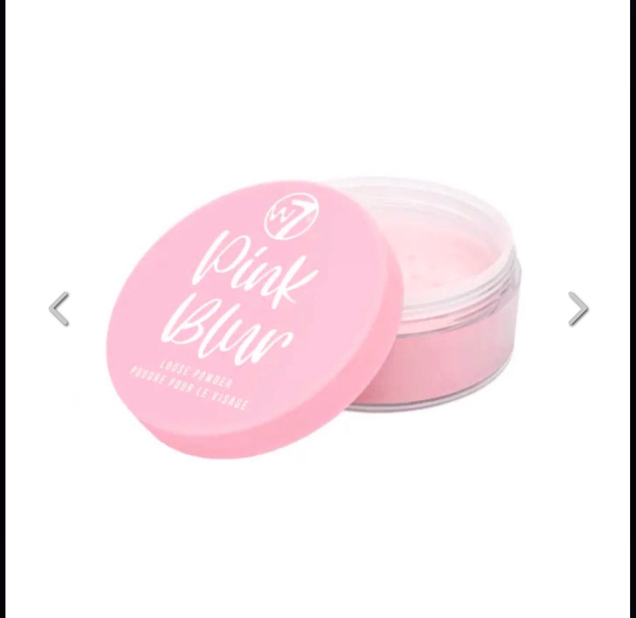 W7 Pink Blur Loose Powder