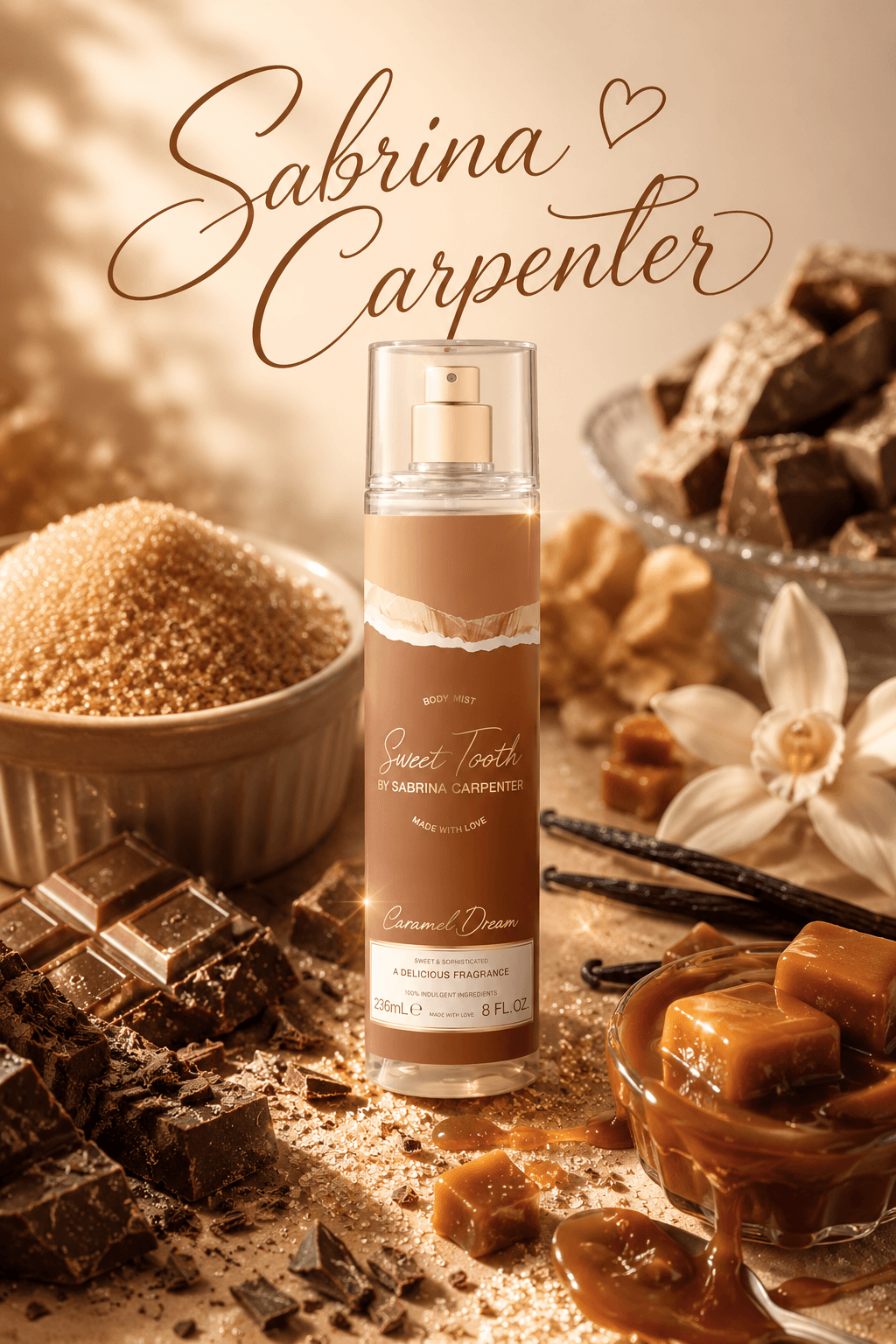 Sabrina Carpenter 🍮Caramel Dream • Body & Hair Mist 236ml
