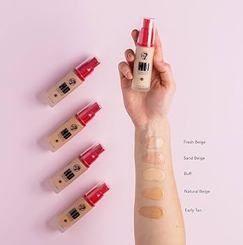 W7 HD Foundation 30ml ( 4 ΑΠΟΧΡΩΣΕΙΣ )