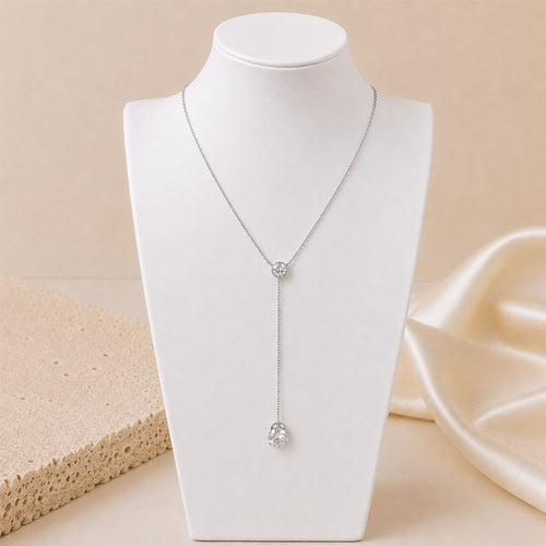 Aurora Drop Necklace • Ατσάλι • Gold/Silver