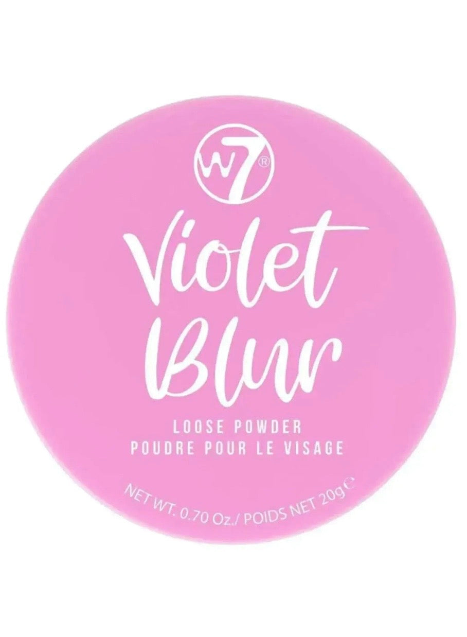 W7 Violet Blur Loose Powder