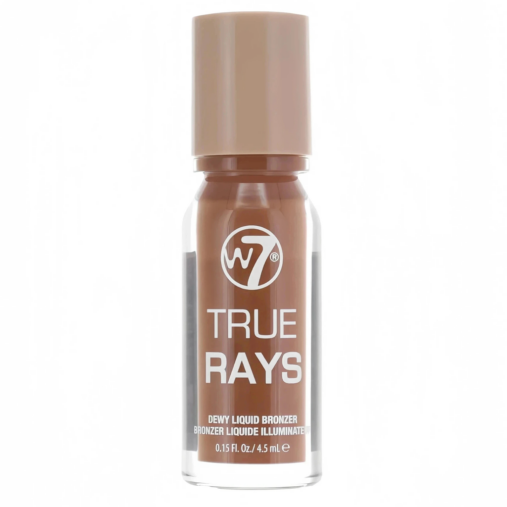 W7 True Rays Dewy Liquid Bronzer 4.5ml • Bask
