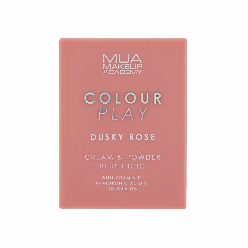 MUA Colour Play Cream & Powder Blush Duo ✨  Dusky Rose