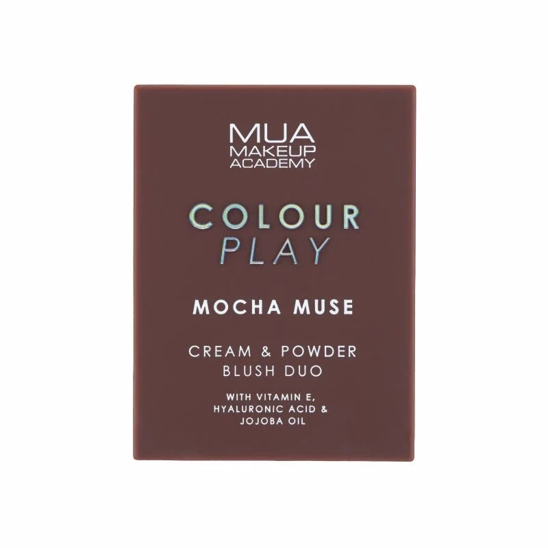 MUA Colour Play Cream & Powder Blush Duo ✨  Mocha Muse