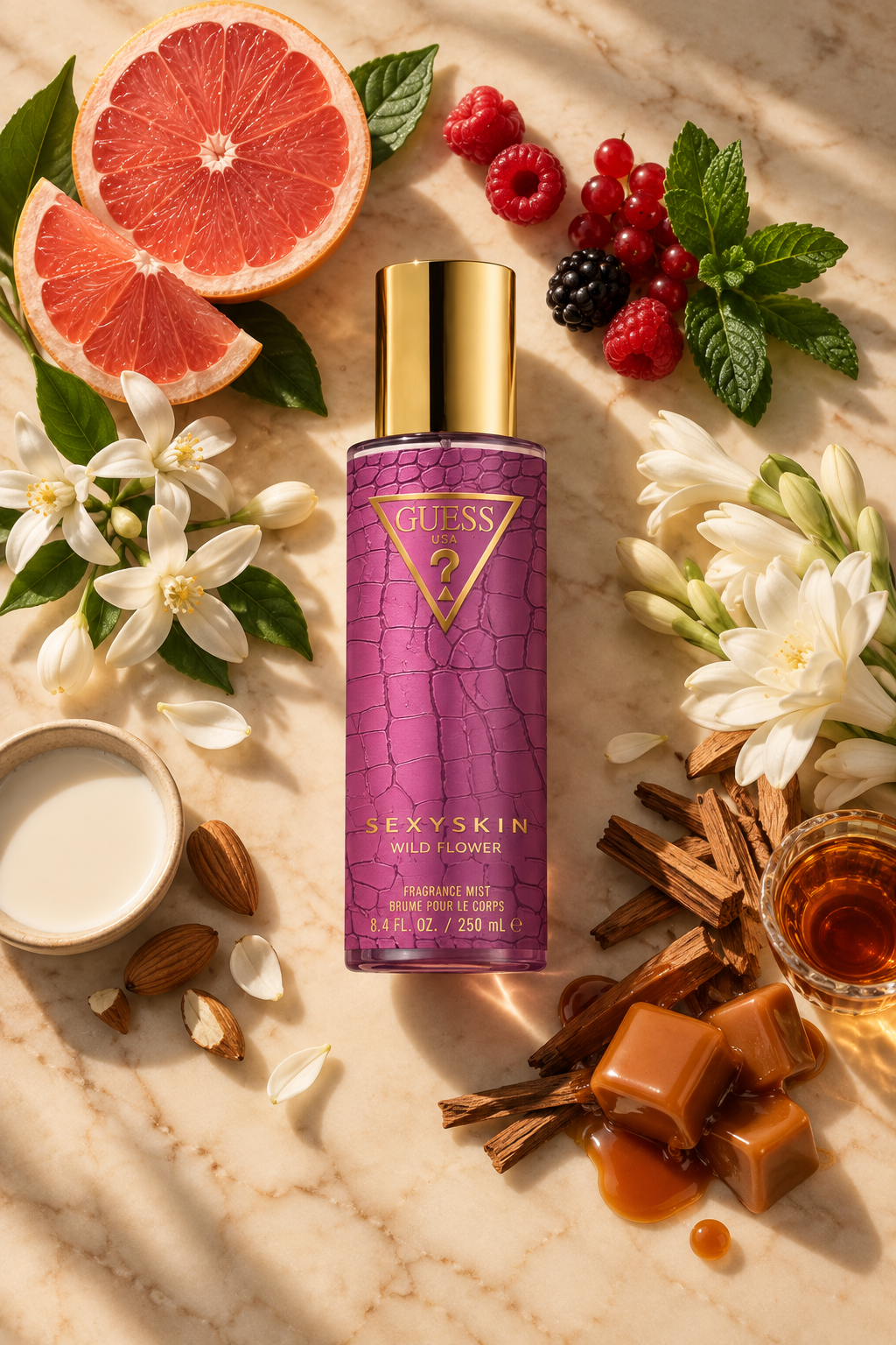 Guess Sexy Skin • Wild Flower Body & Hair Mist 250ml