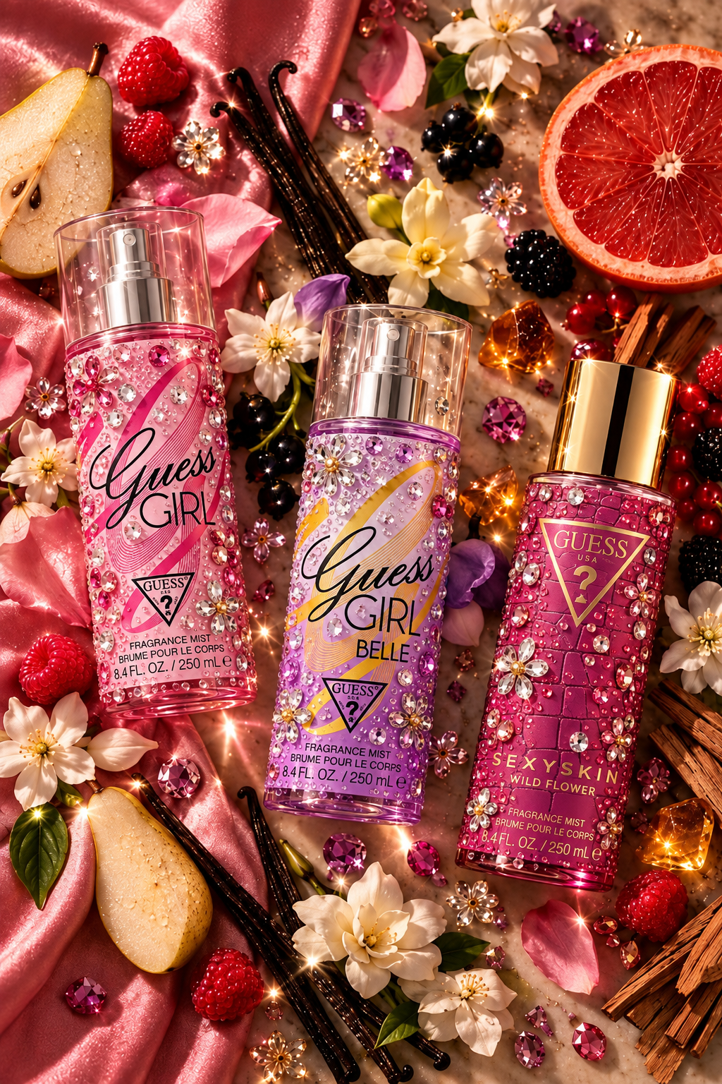 Guess Sexy Skin • Wild Flower Body & Hair Mist 250ml