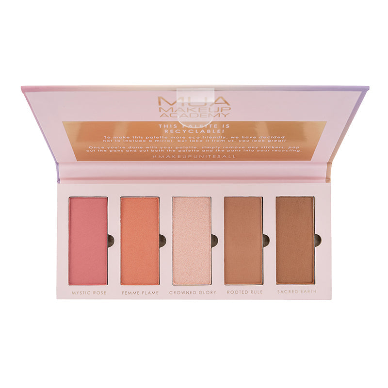 MUA GILDED GODDESS FACE PALETTE