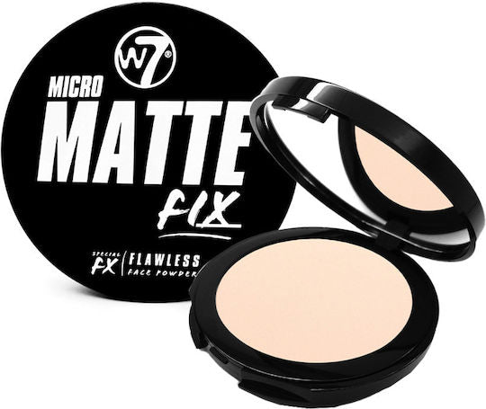 W7 Micro Matte Fix Face Powder • Translucent