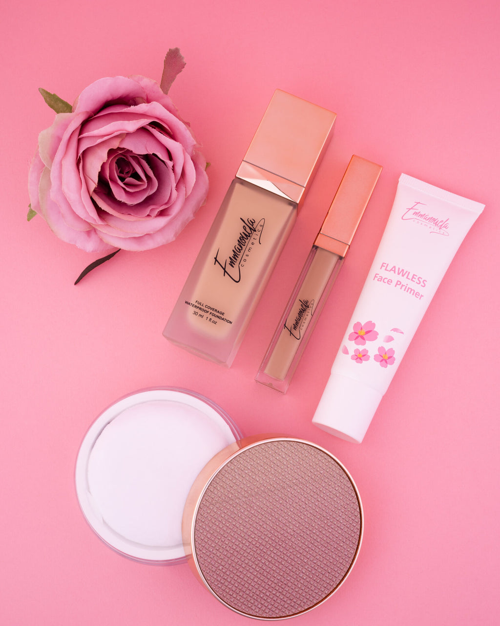 EMMANOUELA MATTE EFFECT BRIGHTENING LOOSE POWDER 12gr