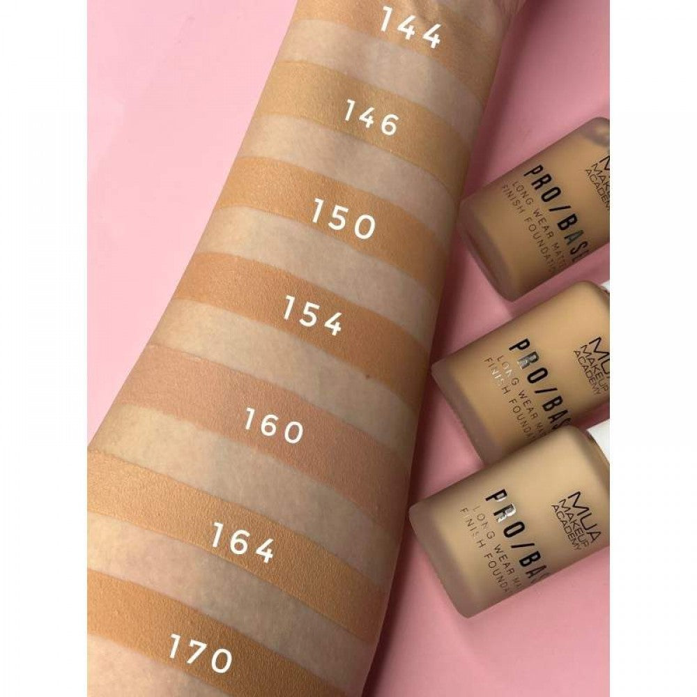 MUA PRO/BASE MATTE FINISH FOUNDATION #164