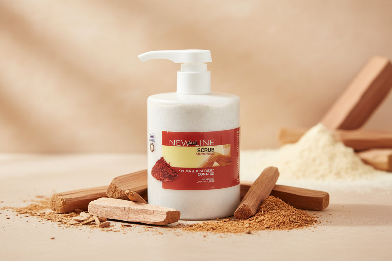 Imel Κρέμα Απολέπισης Σώματος NL • Sandalwood 500ml