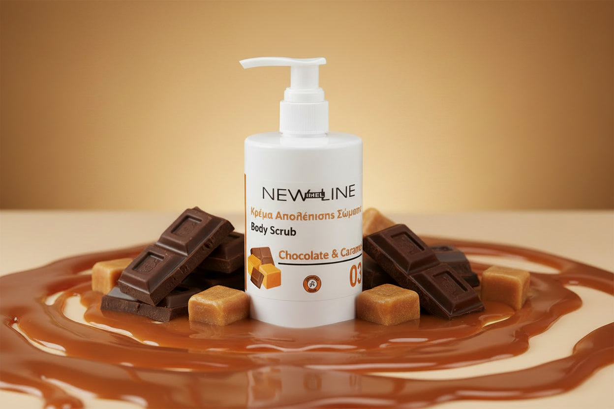 Imel Κρέμα Απολέπισης Σώματος NL •  Choco - Caramel 500ml