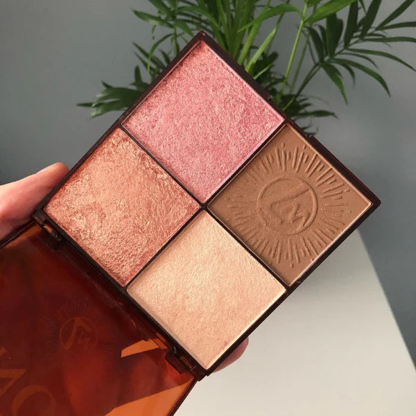 W7 Bronze Brilliance Bronze & Glow Palette - Lifgt/Medium