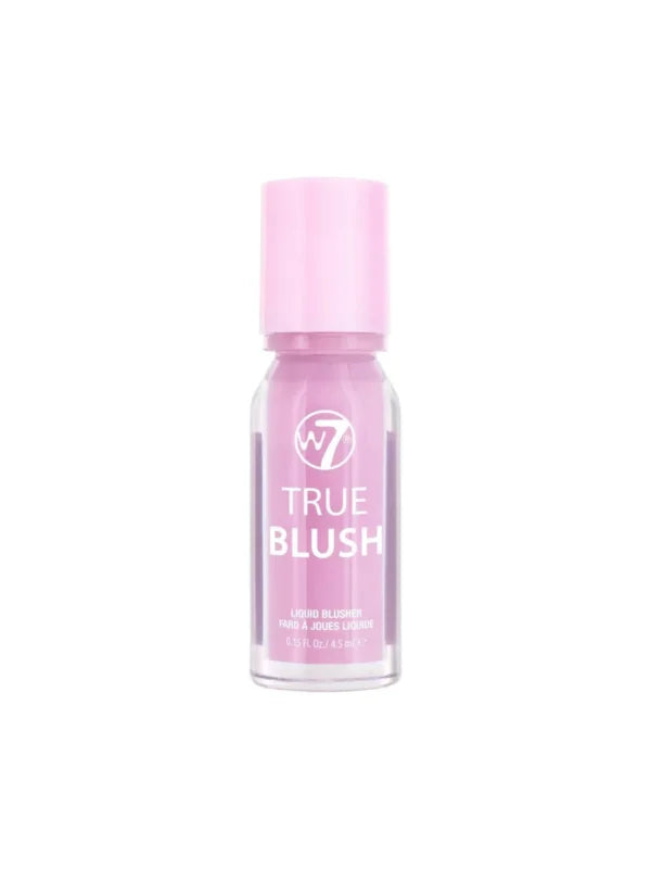 W7 True Blush Dewy Liquid Blusher • Sugar Lilac