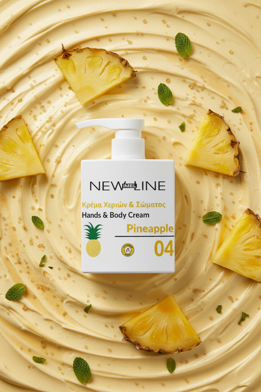 Imel Κρέμα Χεριών & Σώματος NL • Pineapple 500ml