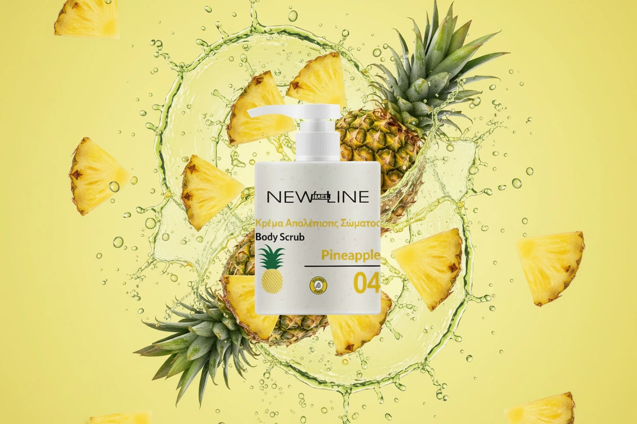 Imel Κρέμα Απολέπισης  Σώματος • Pineapple 500ML
