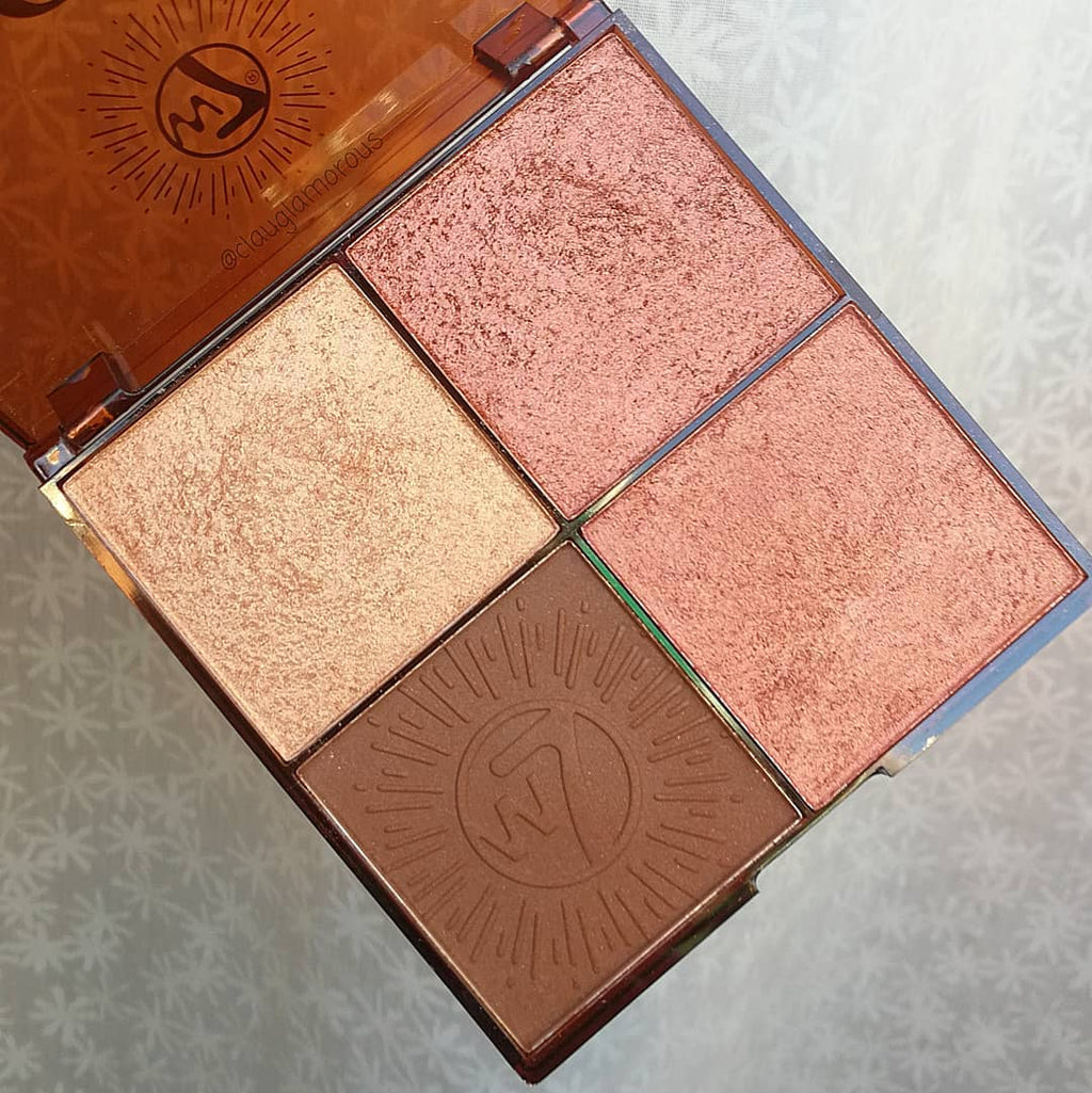 W7 Bronze Brilliance Bronze & Glow Palette - Medium/Dark