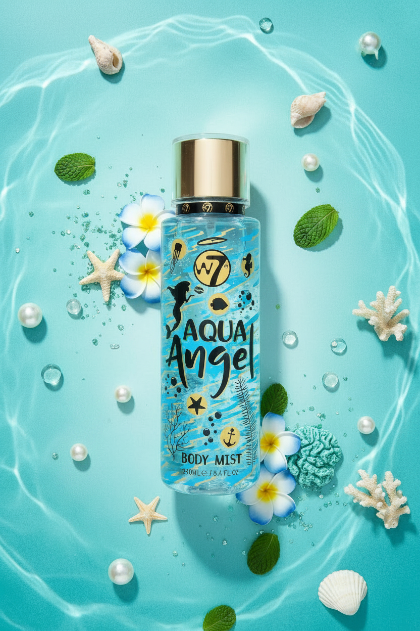 W7 Aqua Angel - Aesthetic Aqua Scene v2