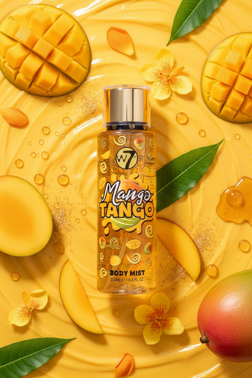 W7 Mango Tango - Aesthetic Mango Scene