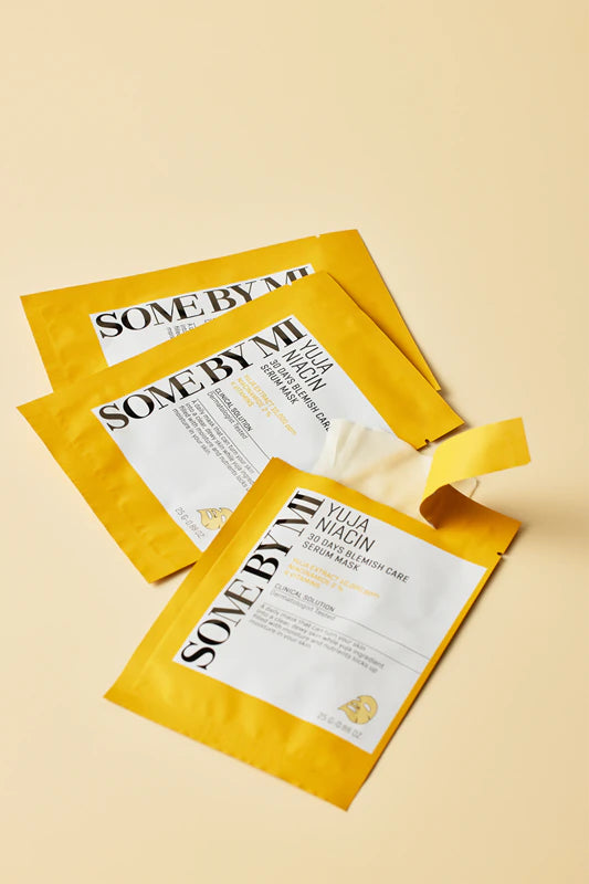 Some By Mi * Yuja Niacin Blemish Care Serum Mask